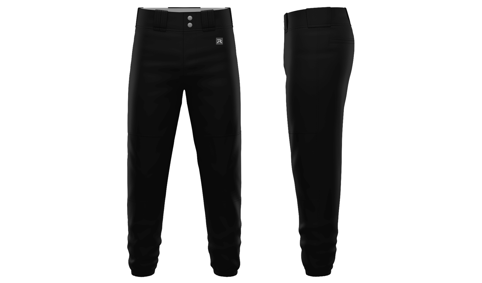 SELECT Color Dyed Full Length Elastic Pant Design 01