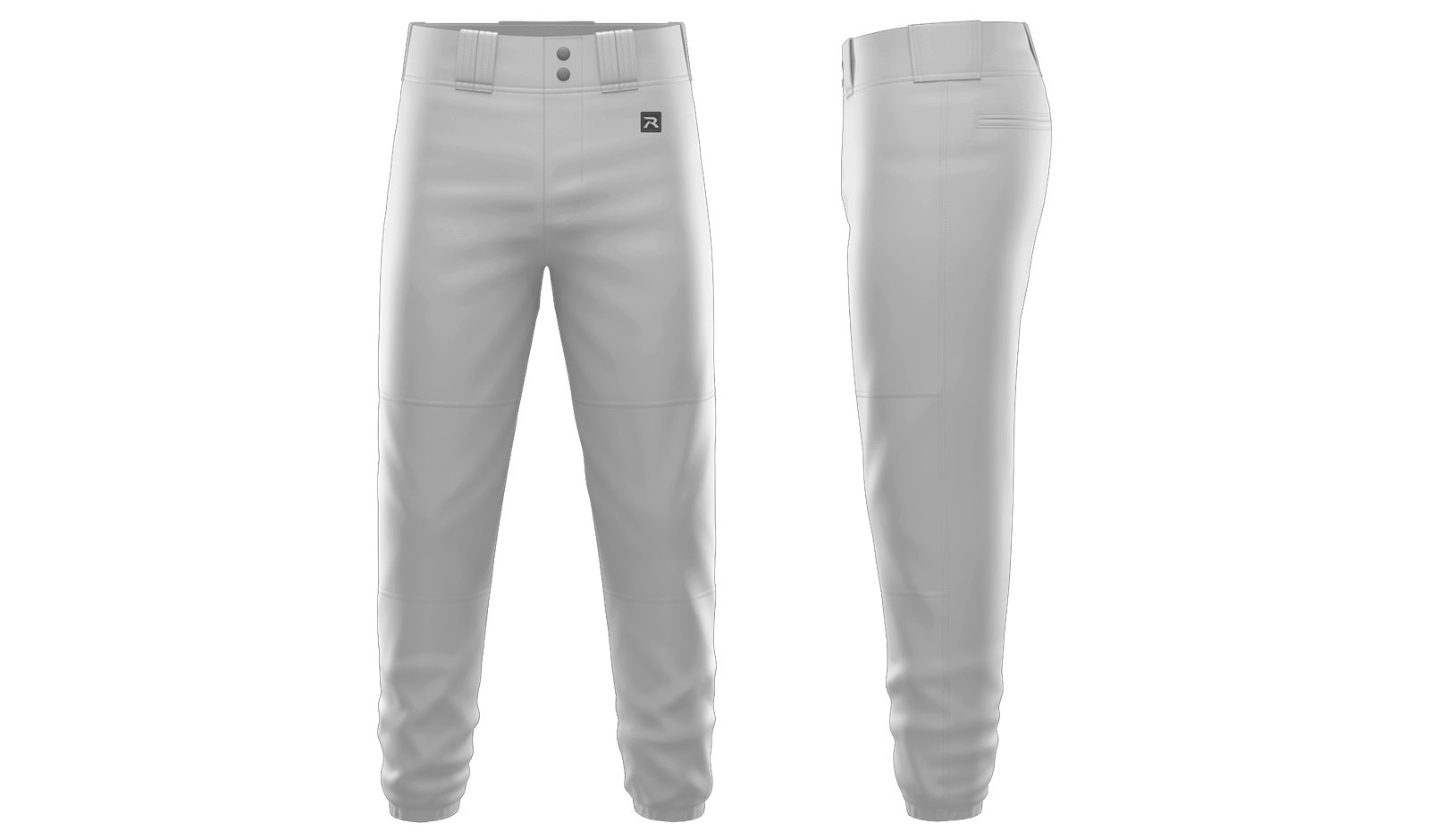 SELECT Color Dyed Full Length Elastic Pant Design 02