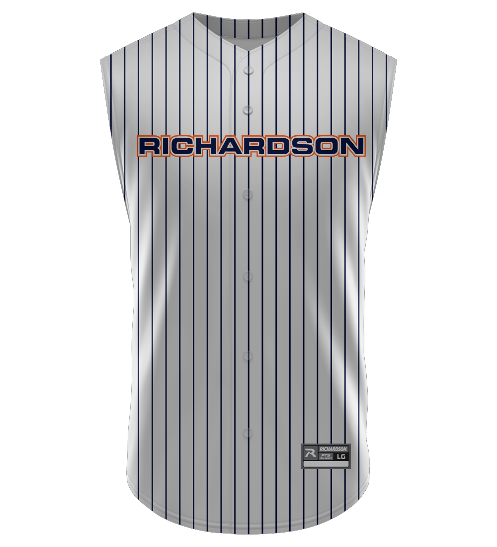 PRO SELECT Sublimated Full Button Sleeveless Jersey Design 02