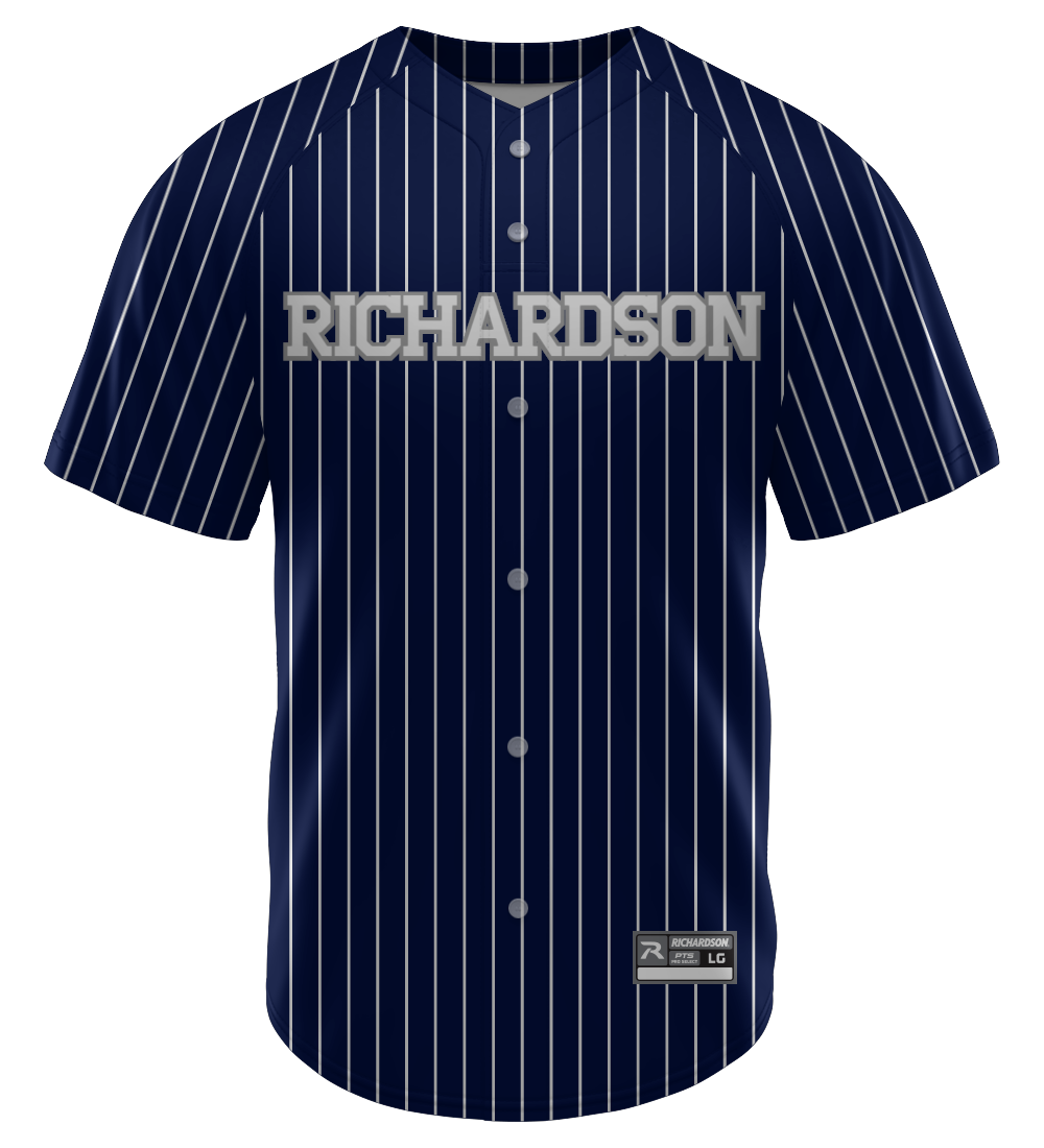 PRO SELECT Sublimated Faux Full Button Jersey Design 01