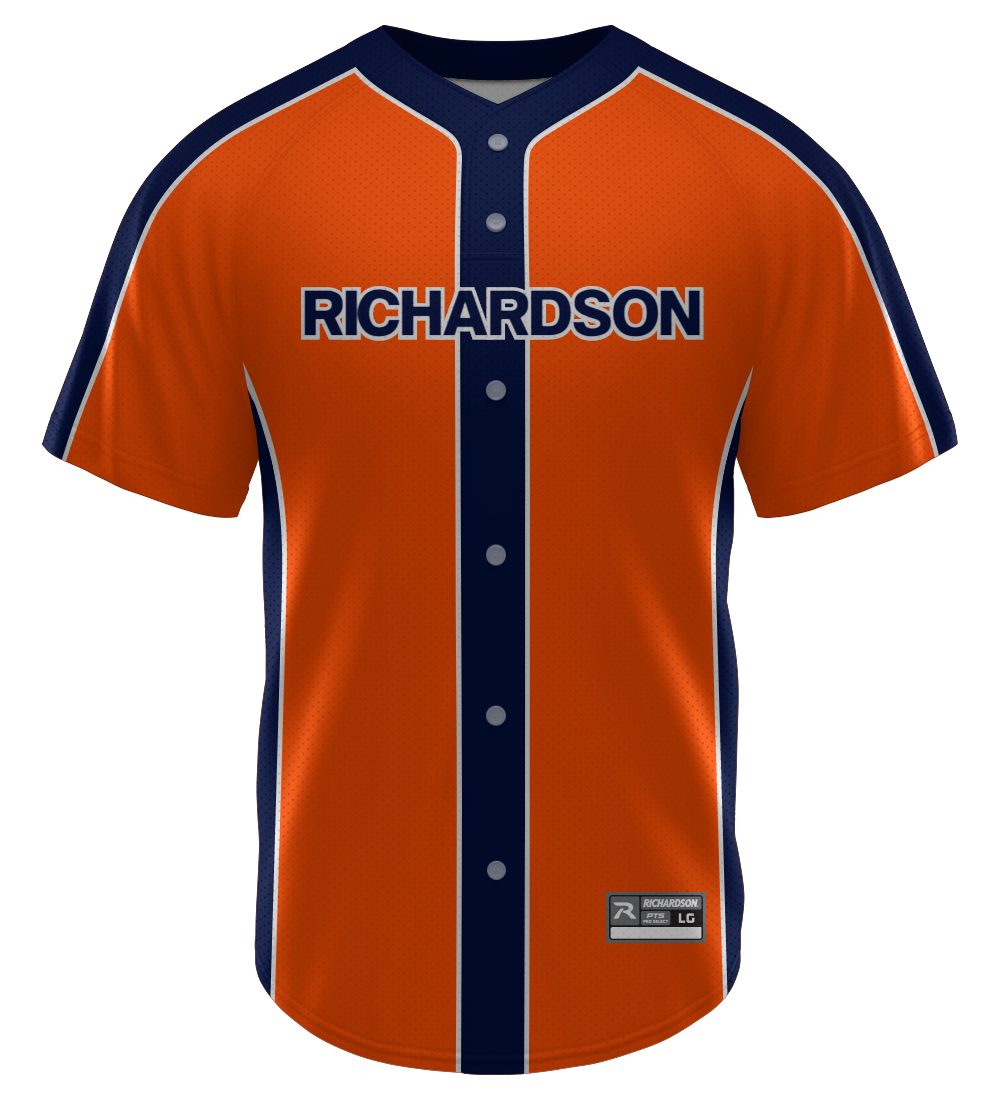 PRO SELECT Sublimated Faux Full Button Jersey Design 06