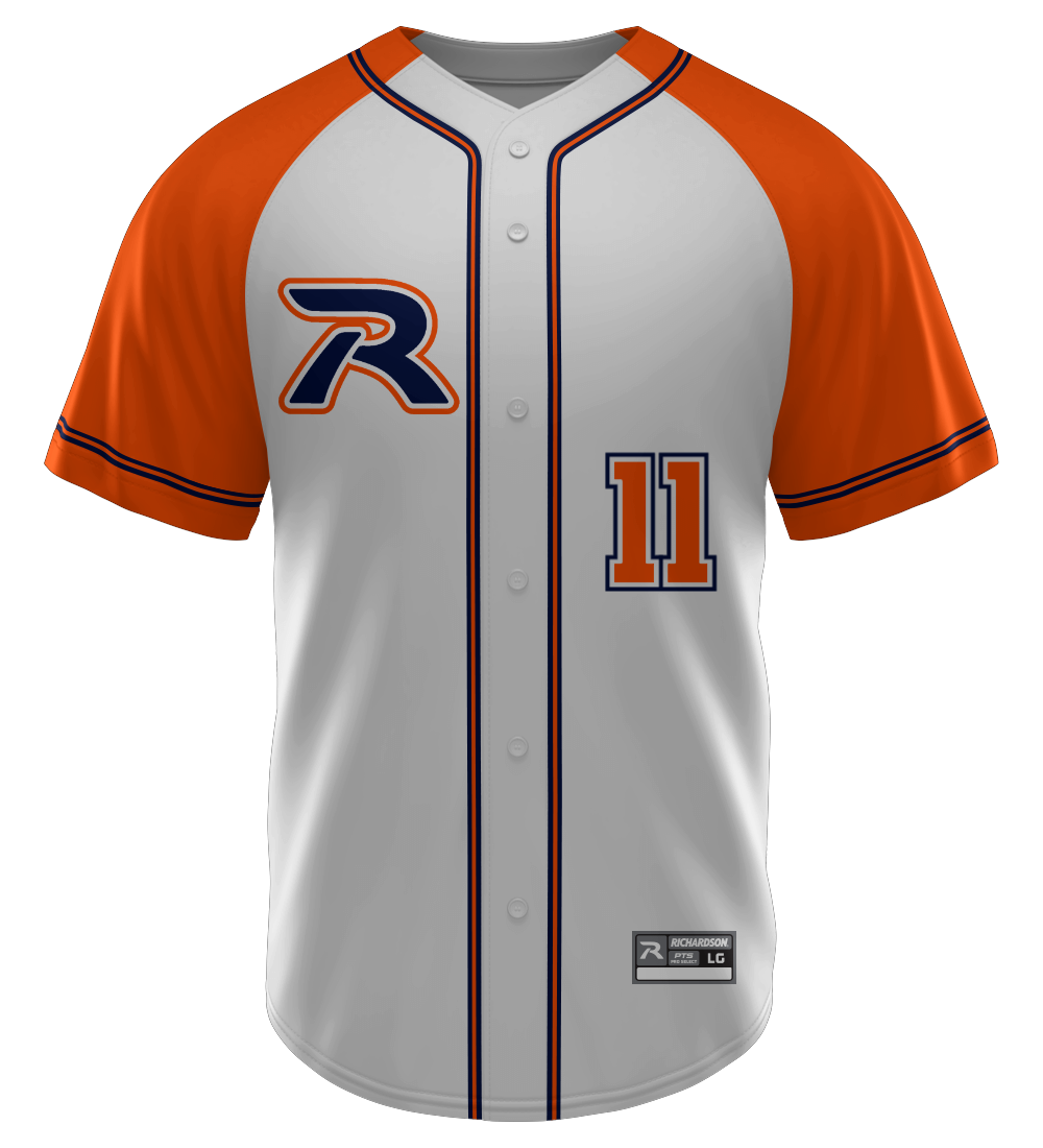 PRO SELECT Hypr Twill Faux Full Button Jersey Design 04
