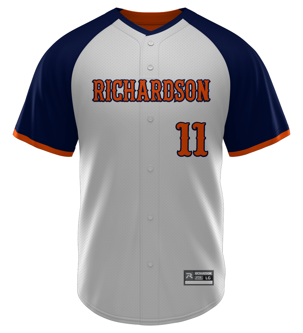 PRO SELECT Hypr Twill Faux Full Button Jersey Design 08