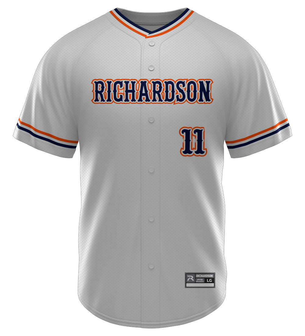PRO SELECT Hypr Twill Faux Full Button Jersey Design 10