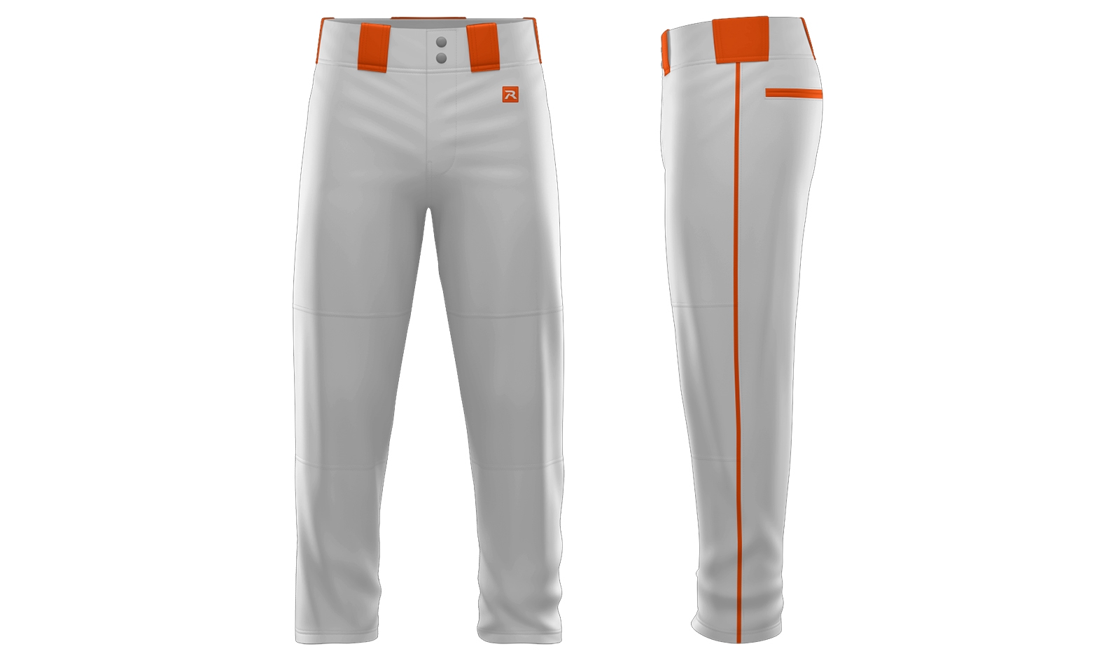 PRO SELECT Color Dyed Full Length Open Cuff Pant Design 01
