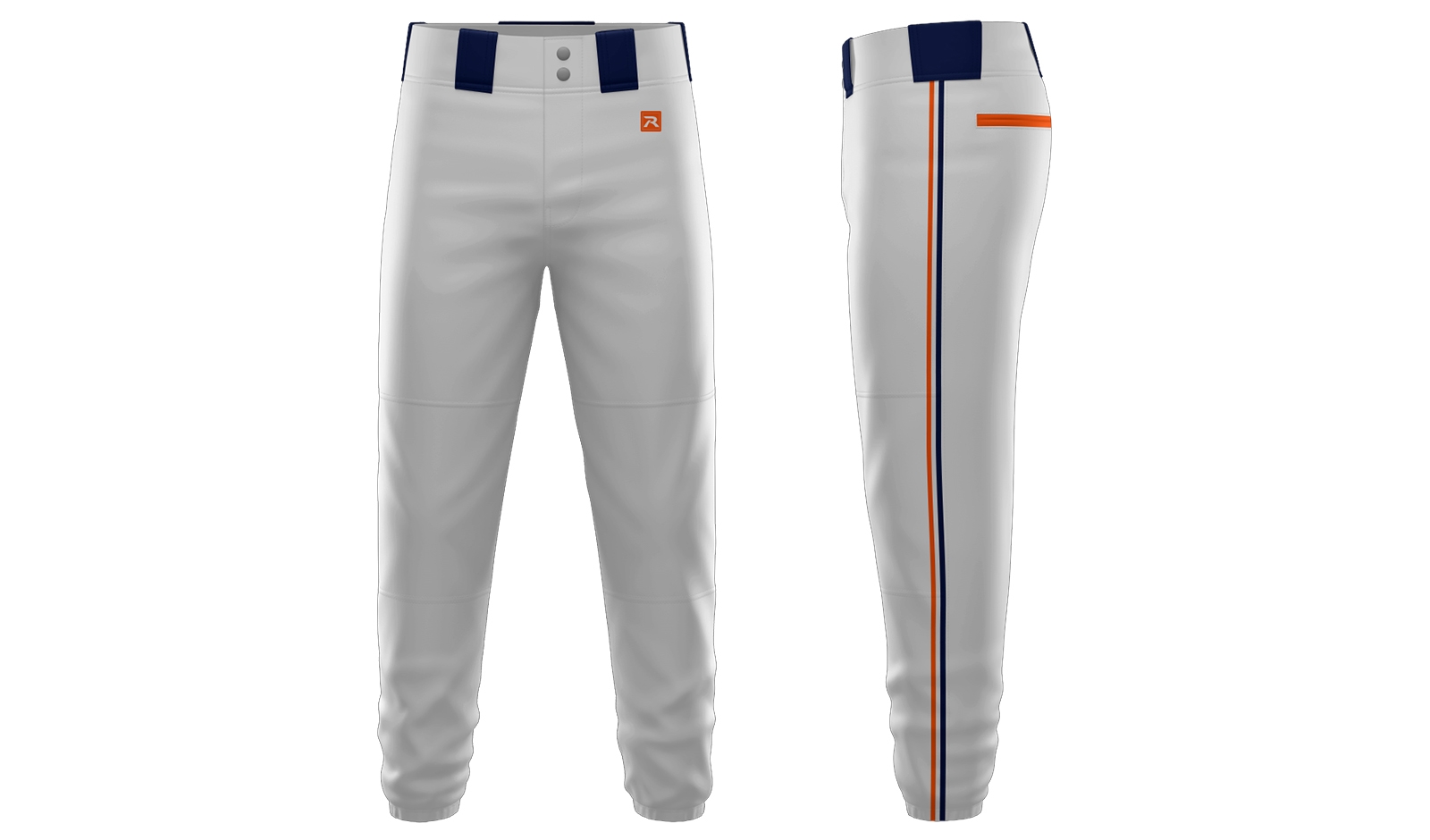 PRO SELECT Color Dyed Full Length Elastic Pant Design 07