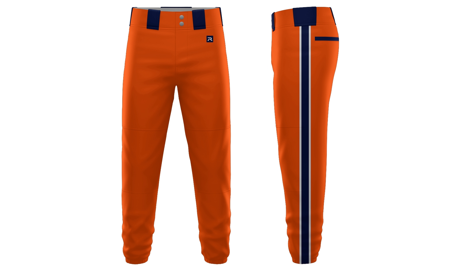 PRO SELECT Sublimated Full Length Elastic Pant Design 04