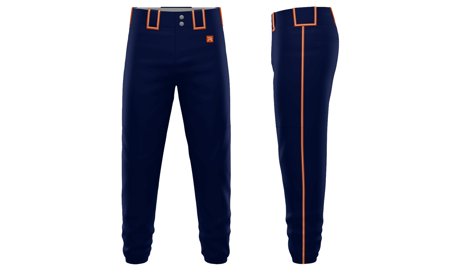 PRO SELECT Sublimated Full Length Elastic Pant Design 05