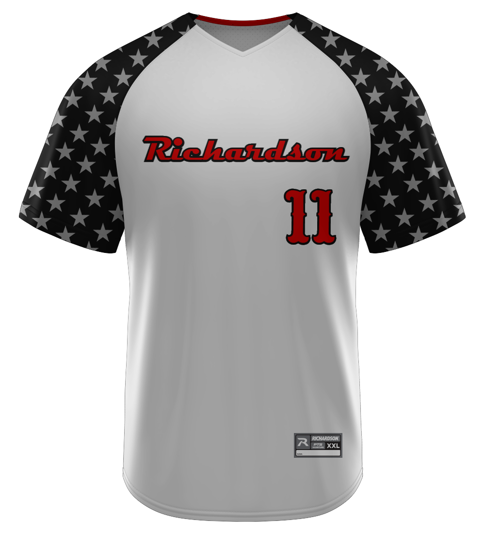SIGNATURE Sublimated V-Neck Jersey Design 09