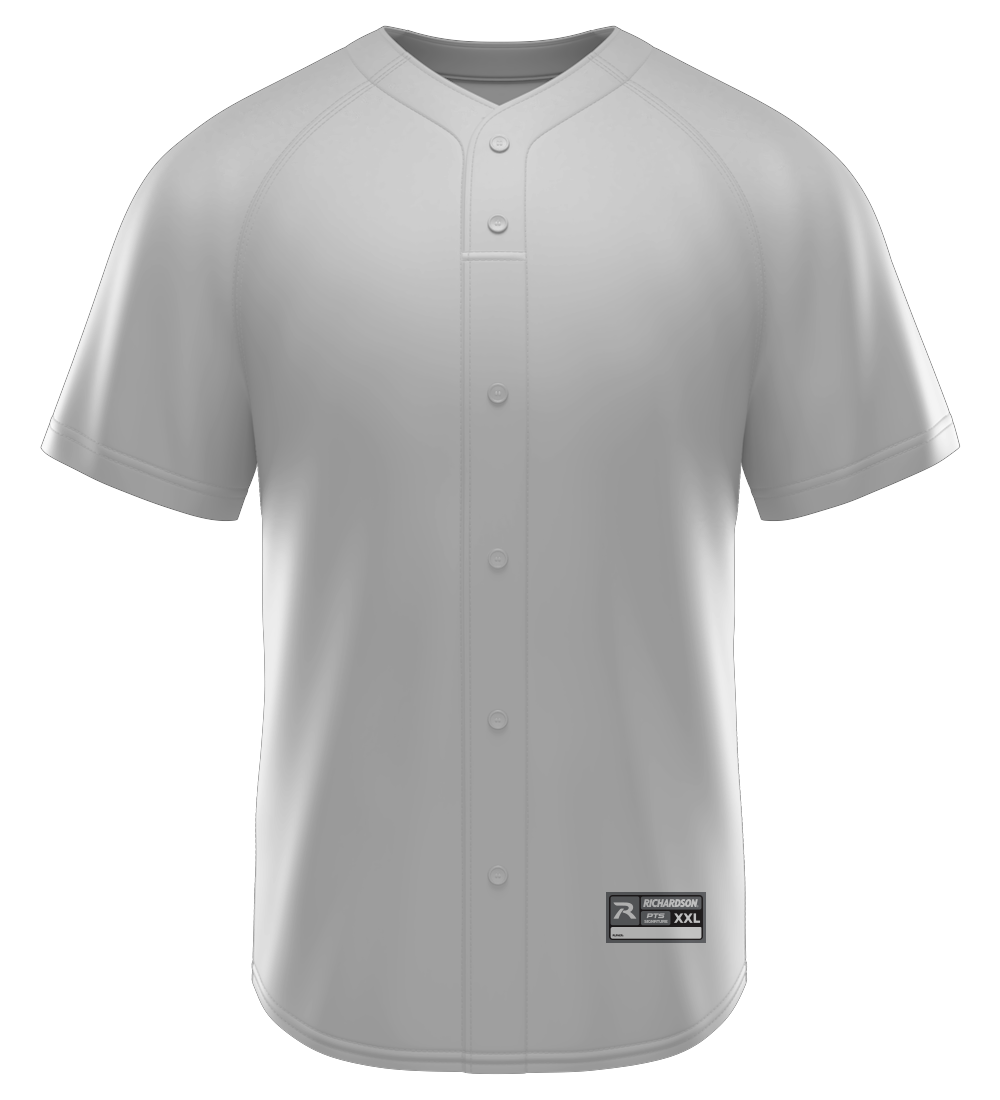 SIGNATURE Sublimated Faux Full Button Jersey BLANK TEMPLATE