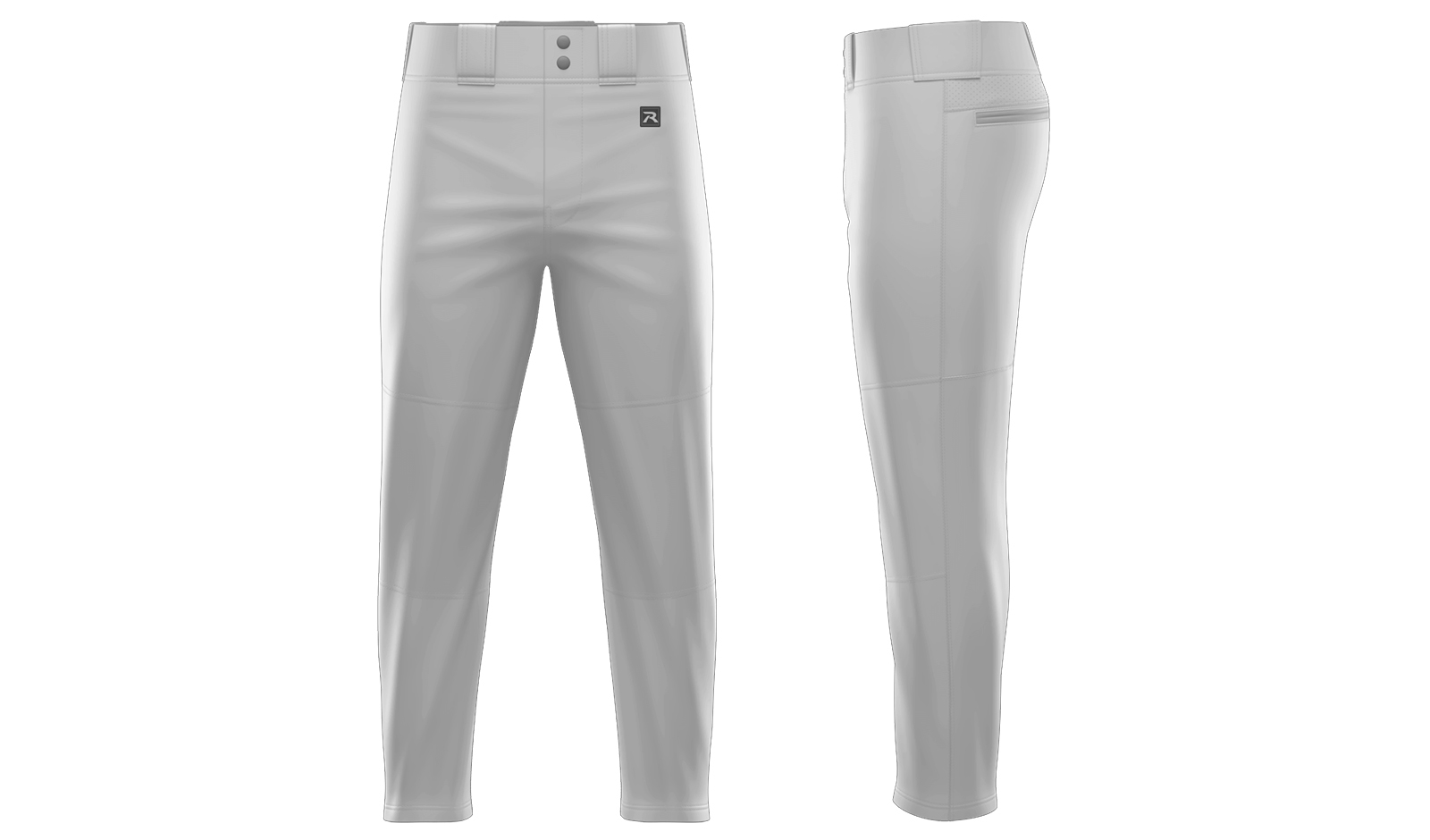 SIGNATURE Color Dyed Full Length Open Cuff Pant BLANK TEMPLATE