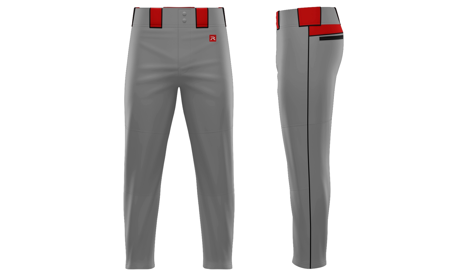 SIGNATURE Color Dyed Full Length Open Cuff Pant Design 07