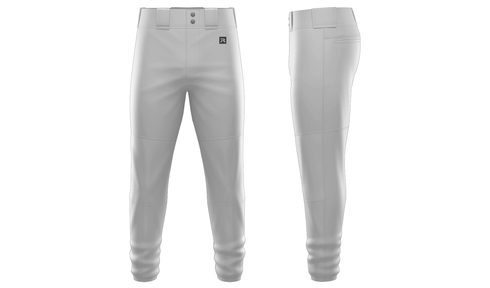 SIGNATURE Sublimated Full Length Elastic Pant BLANK TEMPLATE