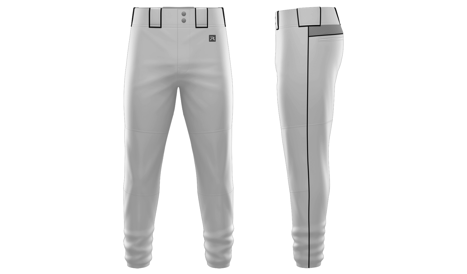 SIGNATURE Color Dyed Full Length Elastic Pant Design 06
