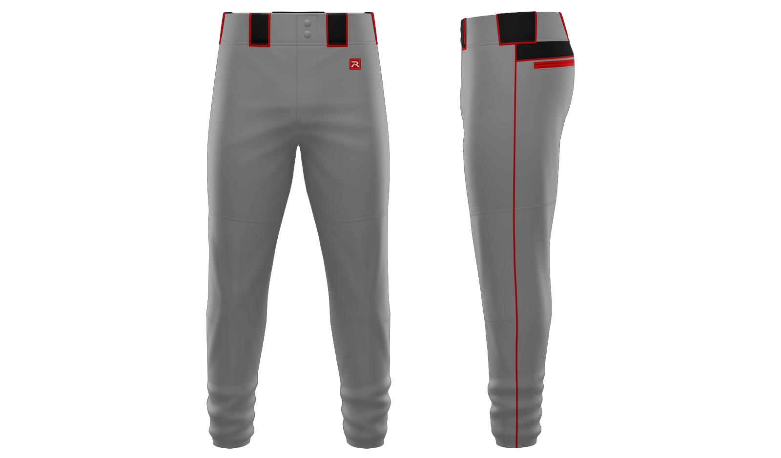 SIGNATURE Color Dyed Full Length Elastic Pant Design 09