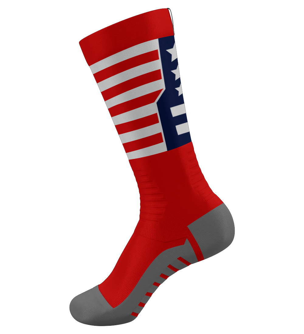 Crew Knit-In Sock Design 05