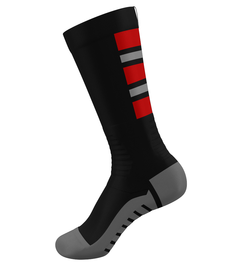 Crew Knit-In Sock Design 07