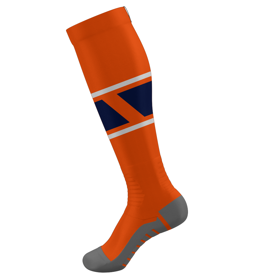 Field Knit-In Sock Design 07