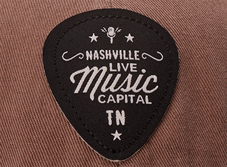 woven label patch example